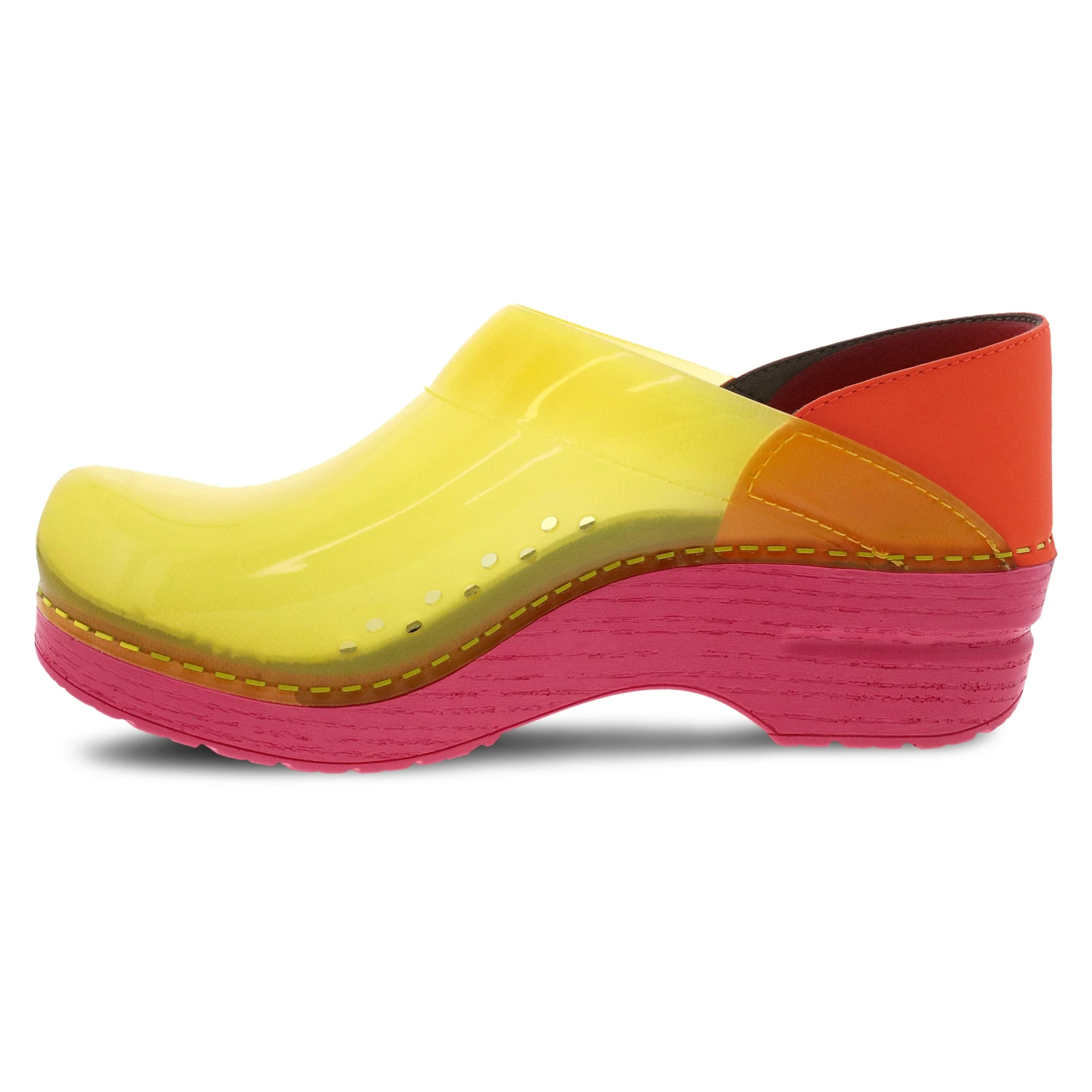 Dansko Professional Yellow Translucent 4 Dansko Professional Yellow Translucent - Image 2