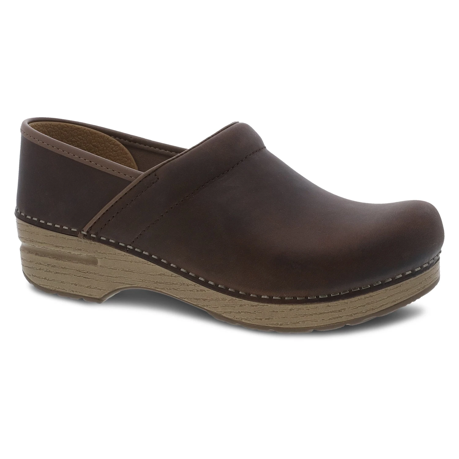 Dansko Professional Brown Oiled Pull Up 3 Dansko Professional Brown Oiled Pull Up