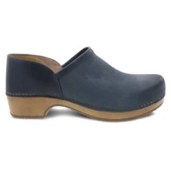 Dansko Brenna Navy Burnished Suede -Dansko Sales Store 9431751600 VIS