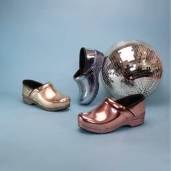 Dansko Professional Sky Chrome Metallic -Dansko Sales Store F23 Professional Chrome Collection Flatlay 2400x2400 89737c90 9deb 4f89 a591 e5aadec564d6